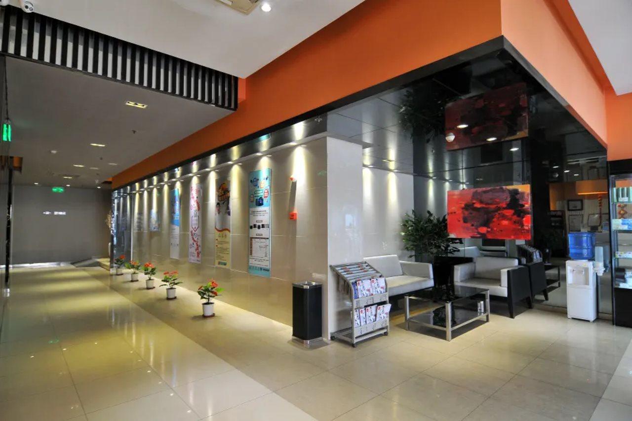 Hanting Express Qingdao South Chongqing Road Bagian luar foto
