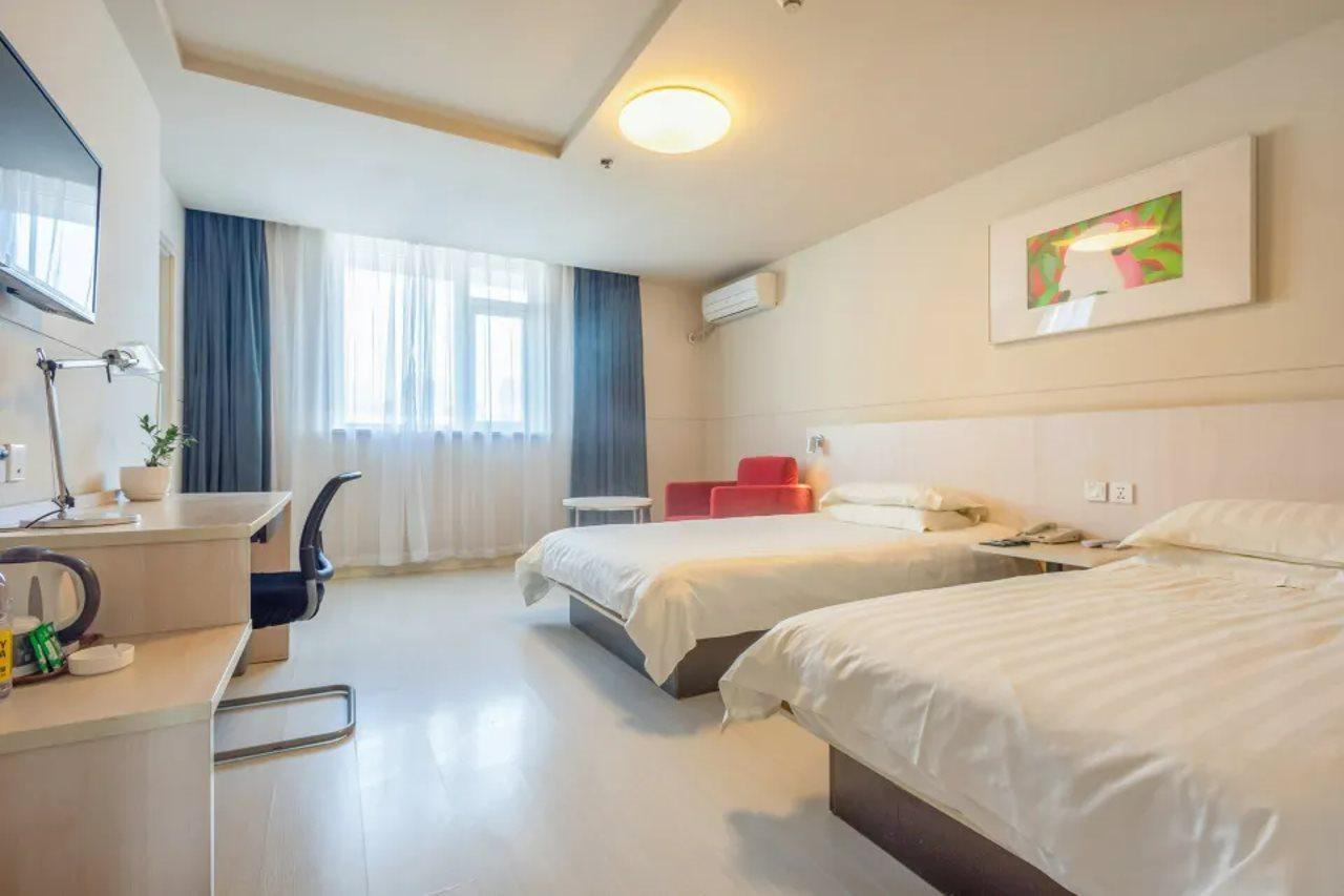 Hanting Express Qingdao South Chongqing Road Bagian luar foto